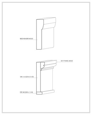 Door and Window Headers Example 1